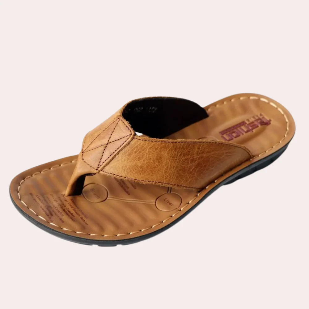 Leren Casual Slipper voor Mannen – Martin
