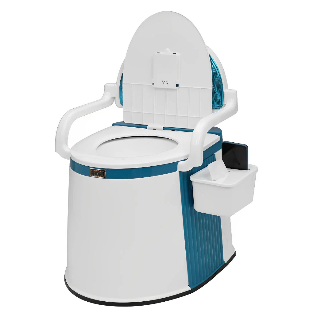 Draagbaar toilet voor volwassenen en ouderen - Afbeelding 2