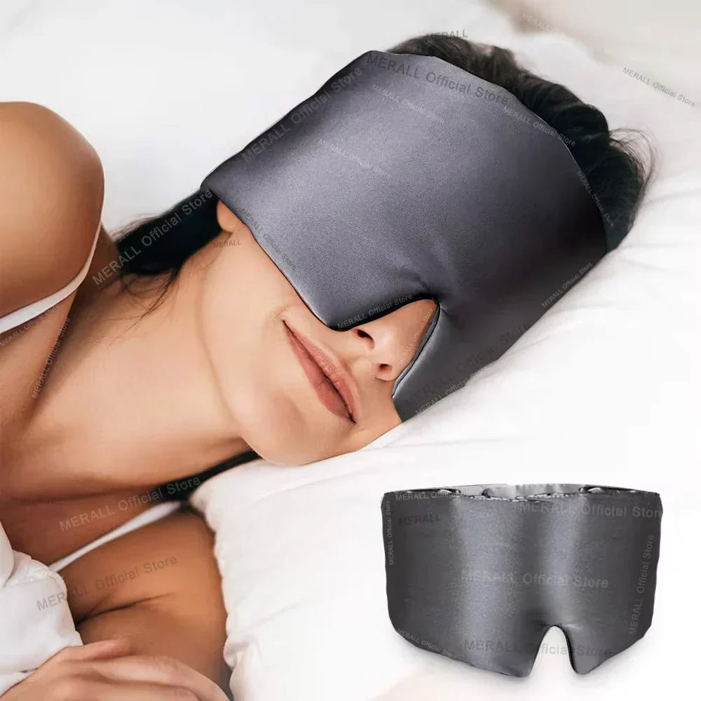 Zijden Slaapmasker – Diverse kleuren beschikbaar