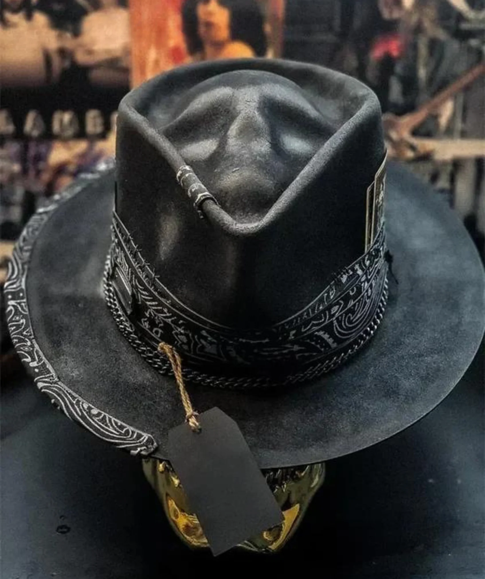 Handgemaakte hoed – cowboyhoed
