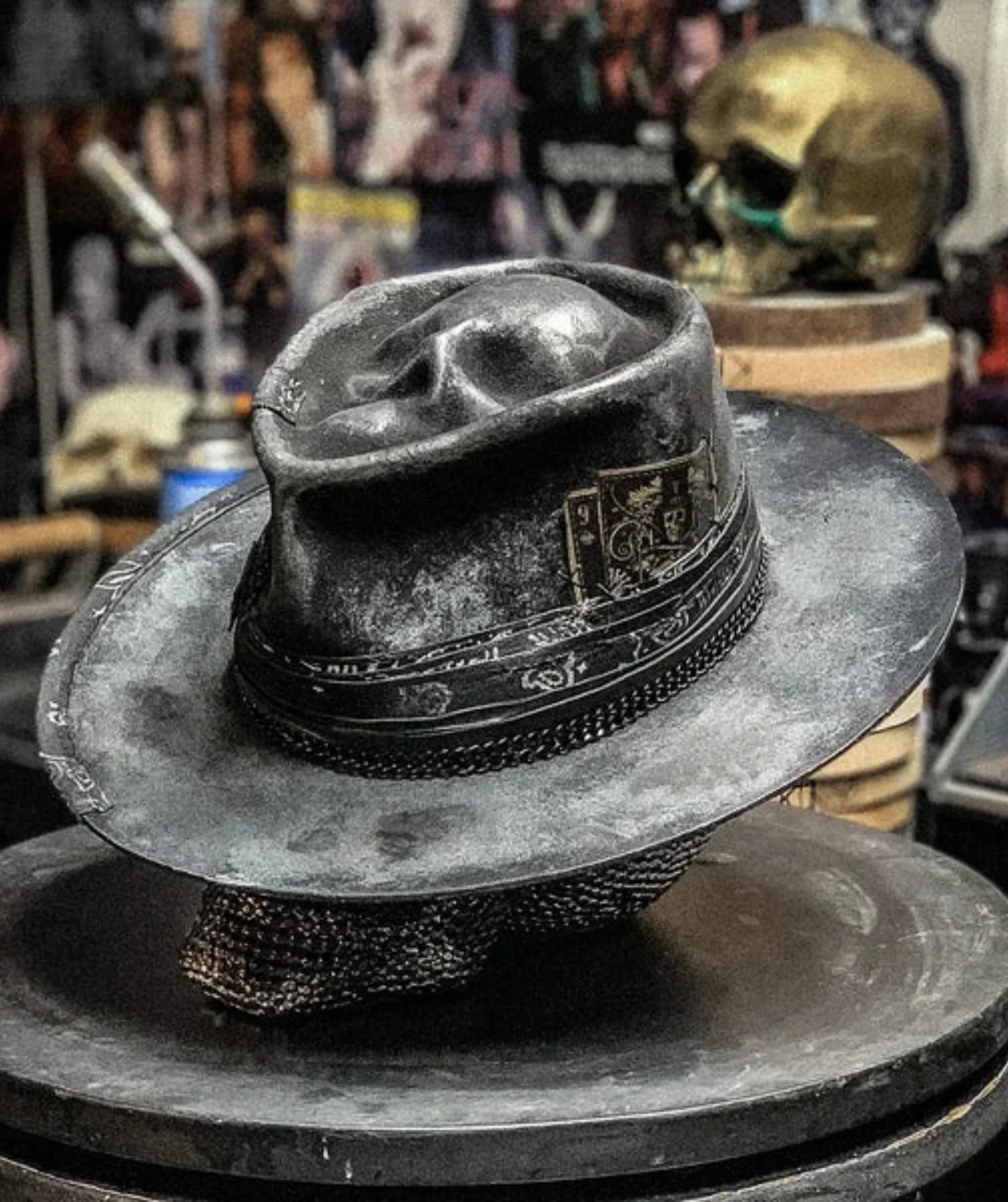 Handgemaakte hoed - cowboyhoed - Afbeelding 3