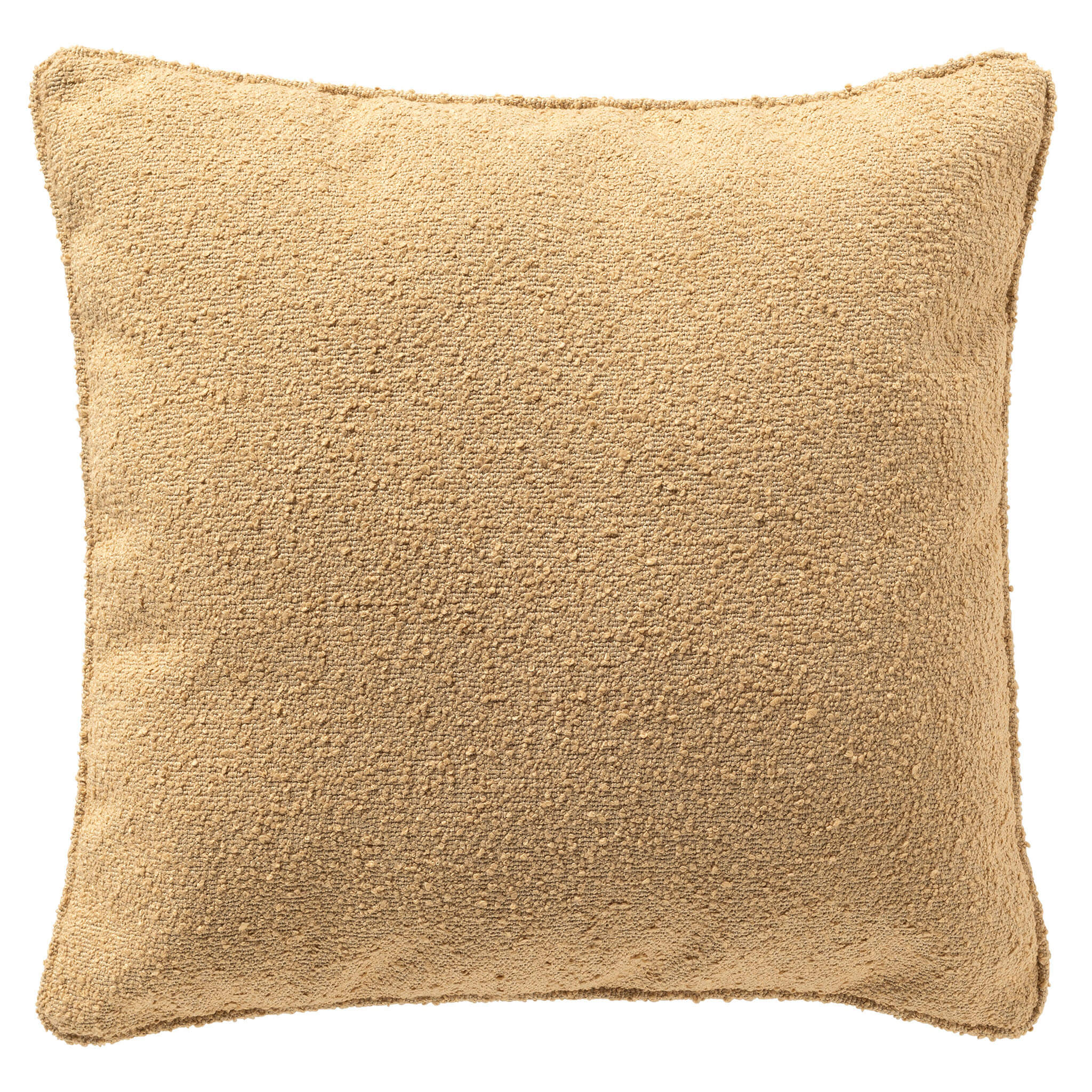 ONNO - kussenhoes 60x60 cm - bouclé - Semolina - beige