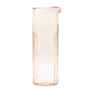 Brût Homeware karaf Reed – roze – gerecycled glas Brût Homeware karaf Reed – roze – gerecycled glas