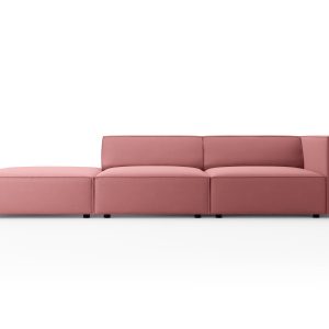 Cosmopolitan Design linker bank Arendal 4-zits, flueel, zalm – 102×262 Cosmopolitan Design linker bank Arendal 4-zits, flueel, zalm – 102×262