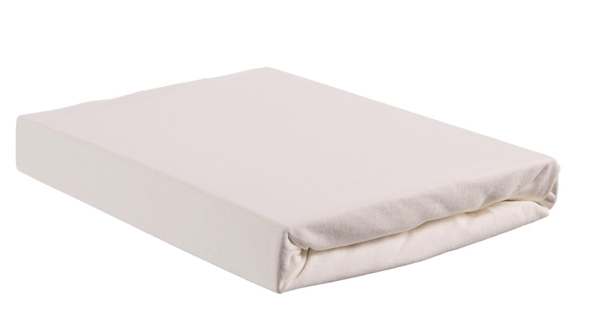 Beddinghouse - Jersey - Split-topper - Hoeslaken - 160x220 cm - Wit