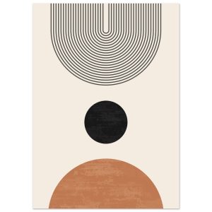 Artfulprints Abstract rainbow poster 50×70 cm Artfulprints Abstract rainbow poster 50×70 cm