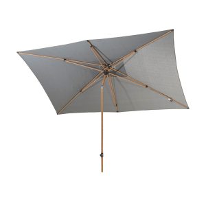 4 Seasons stokparasol Azzurro antraciet 200×300 cm 4 Seasons stokparasol Azzurro antraciet 200×300 cm