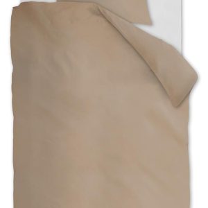 Ambiante Cotton Uni dekbedovertrek – Eenpersoons – 140×200/220 – Khaki Ambiante Cotton Uni dekbedovertrek – Eenpersoons – 140×200/220 – Khaki