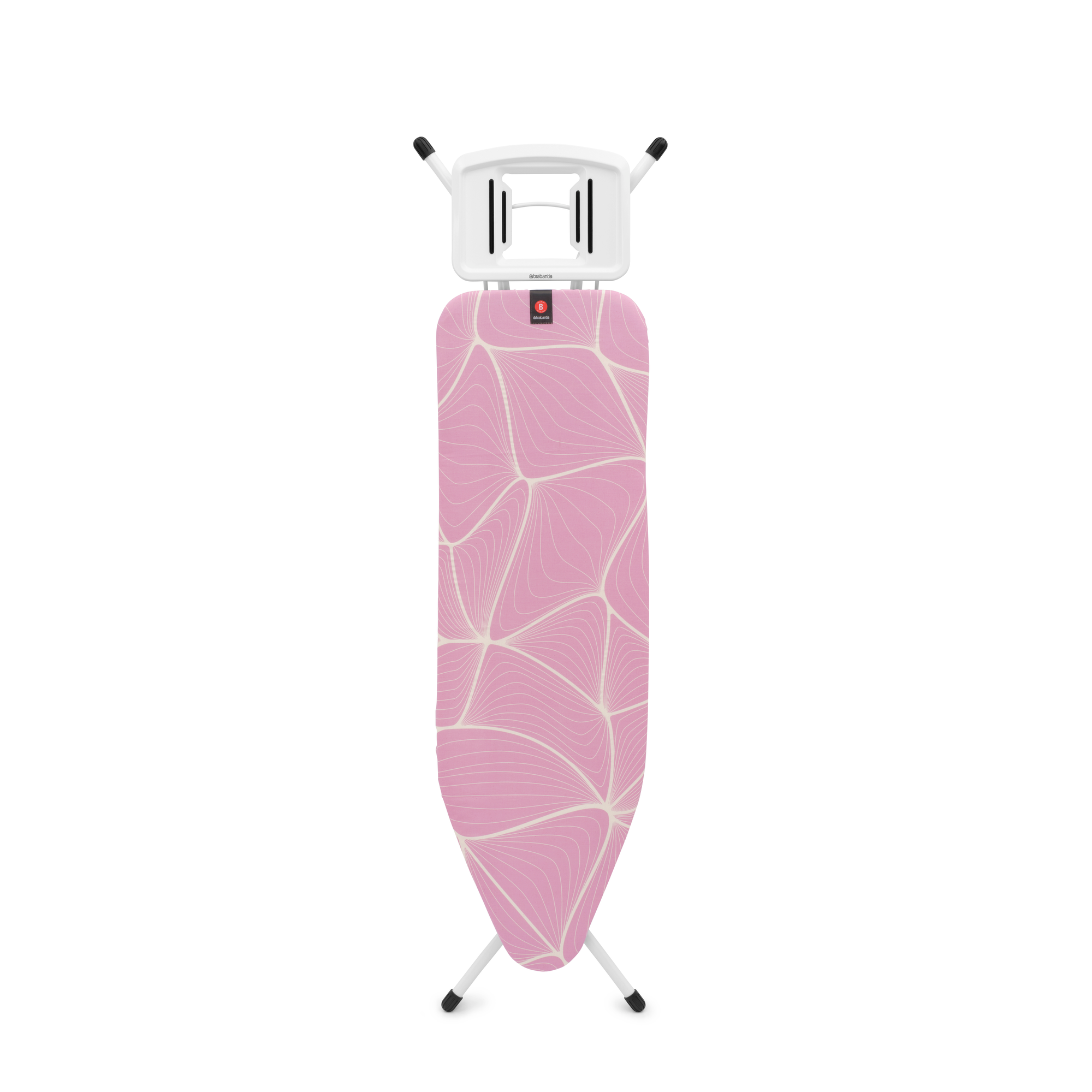 Brabantia Strijkplank B, 124x38 cm, solide strijkerhouder - Lilac Wave