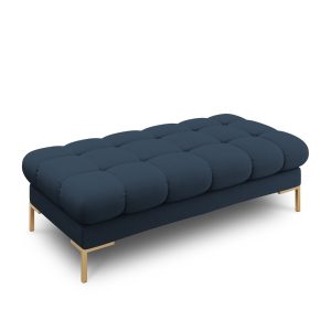 Cosmopolitan Design Bank Bali 2-zits, structurele stof, blauw – 62×133 Cosmopolitan Design Bank Bali 2-zits, structurele stof, blauw – 62×133