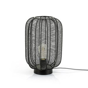 FurniLux Tafellamp Carbo – Stijlvolle Zwart Metalen Tafellamp – 24x24x FurniLux Tafellamp Carbo – Stijlvolle Zwart Metalen Tafellamp – 24x24x