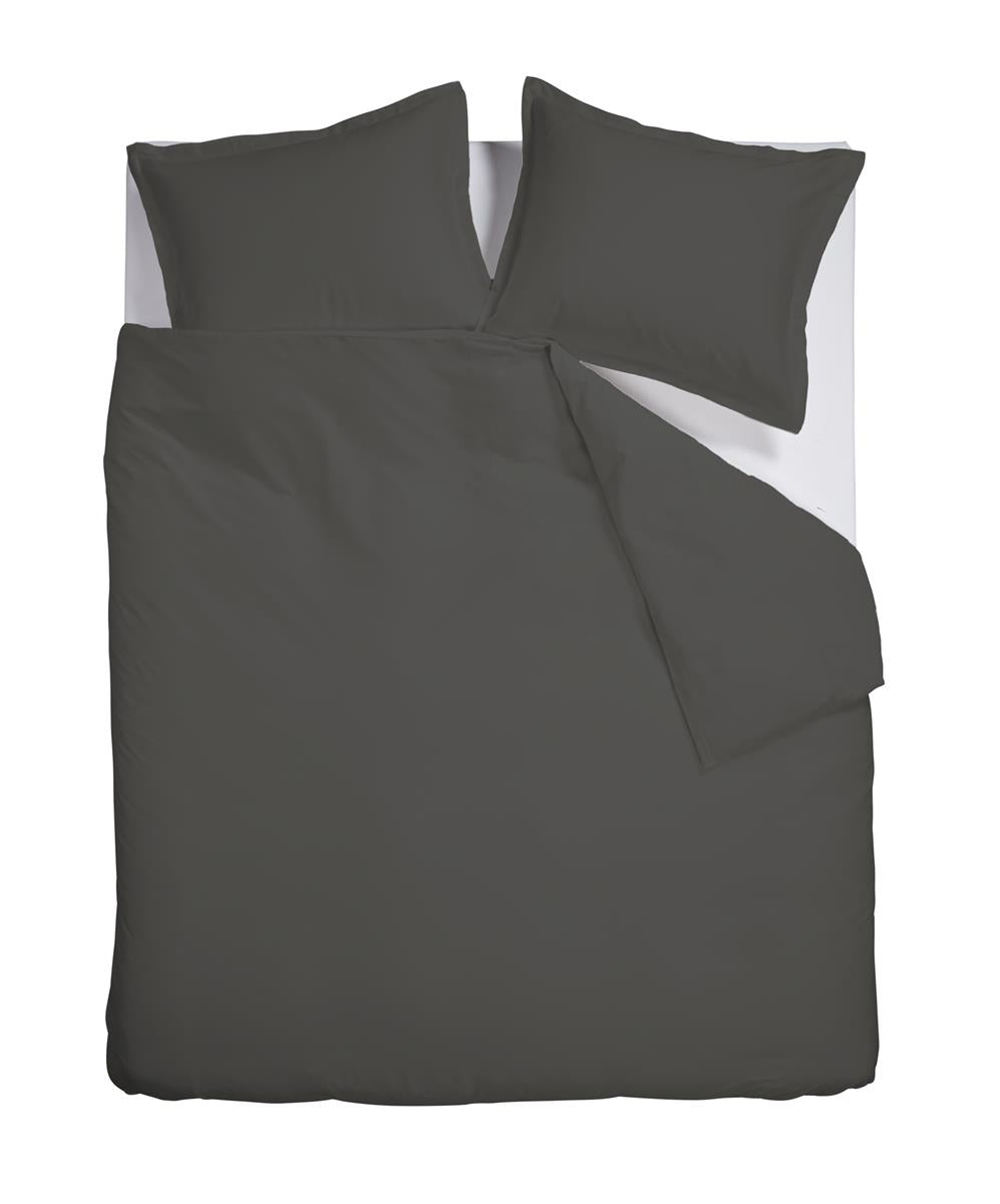 Ambiante Satin Uni dekbedovertrek - Lits-Jumeaux - 240x200/220 cm - Do