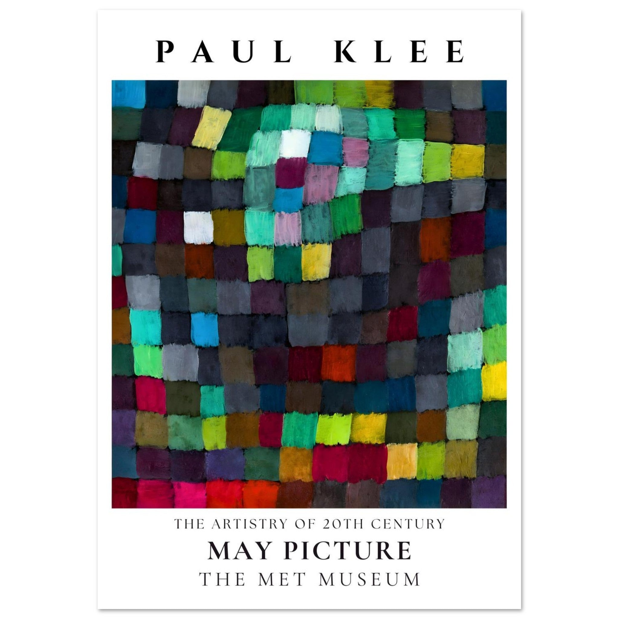 Artfulprints Poster Paul Klee - May picture - A4 21x29.7 cm - Meerkleu