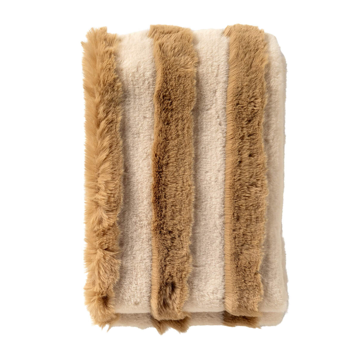 ELLIOT - plaid 130x160 cm - imitatiebont - Irish Cream - beige