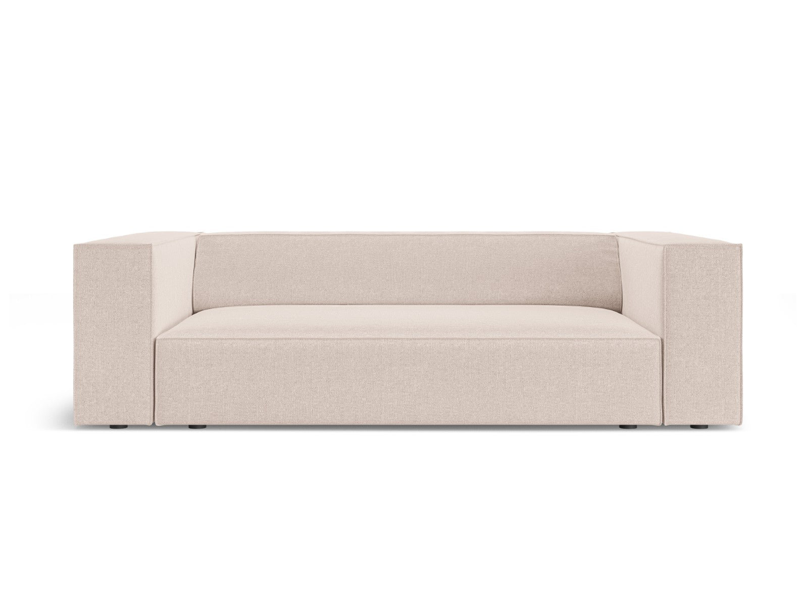 Cosmopolitan Design Bank Arendal 2-zits, chenille beige - 102x180x70cm
