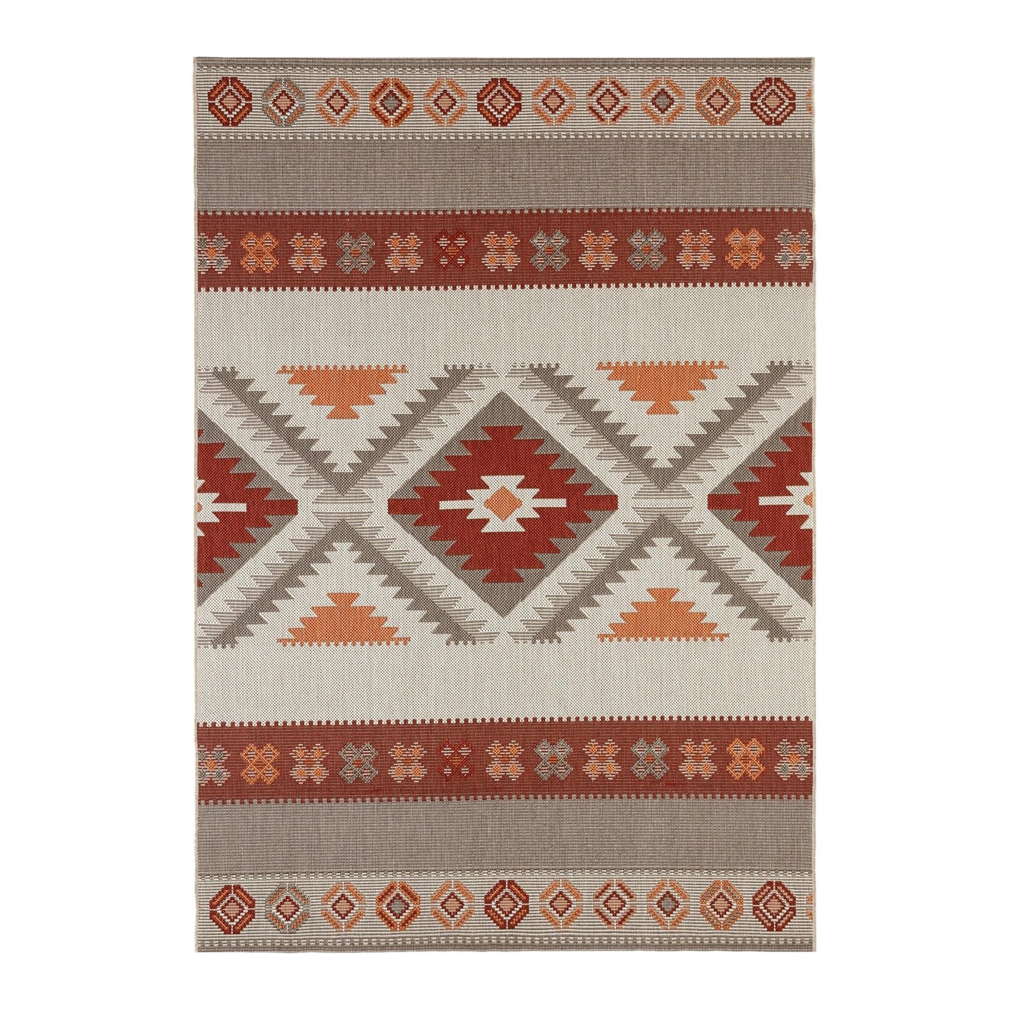 AFK Living vloerkleed Connor - voor binnen en buiten - rood - 120 x 17