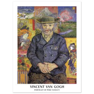 Artfulprints Poster Vincent van Gogh – Portrait of Père Tanguy – 30×40 Artfulprints Poster Vincent van Gogh – Portrait of Père Tanguy – 30×40