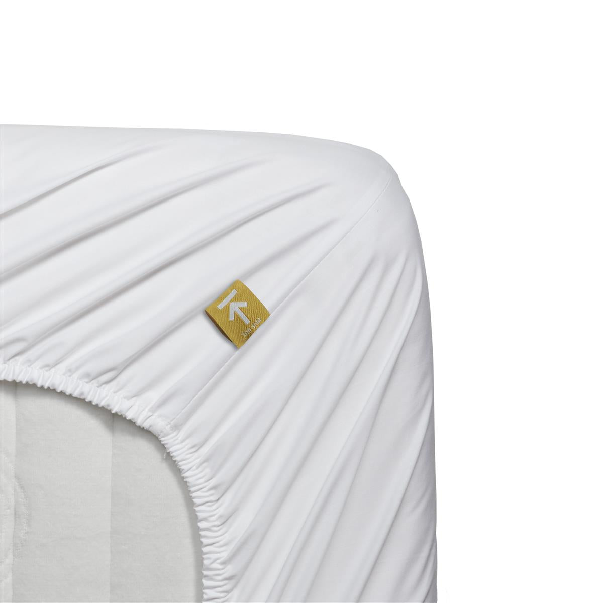 Beddinghouse - Percale katoen - Hoeslaken - 90x210 cm - Wit