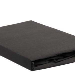 Ambiante – Katoen – Hoeslaken – 160×200 cm – Antraciet Ambiante – Katoen – Hoeslaken – 160×200 cm – Antraciet