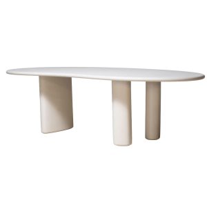 DÉJA Living Eettafel Gulli – Beige Composiet – 260x110x76cm DÉJA Living Eettafel Gulli – Beige Composiet – 260x110x76cm