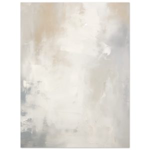 Artfulprints Poster Acryl schilderij no. 1 – 30×40 cm – Grijs