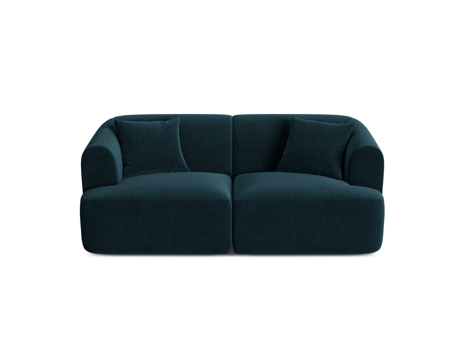Cosmopolitan Design Modulaire bank Campi 2-zits, flueel diepe olie - 9