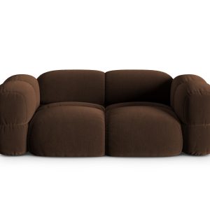 Cosmopolitan Design Bank Loretto 3-zits, flueel chocolade – 100x210x68 Cosmopolitan Design Bank Loretto 3-zits, flueel chocolade – 100x210x68