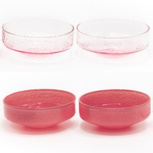 Brût Homeware schaaltjes Claude – roze – set van 4 Brût Homeware schaaltjes Claude – roze – set van 4