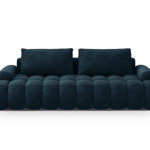 Cosmopolitan Design Slaapbank met opbergdoos Linz 4-zits, flueel diepe Cosmopolitan Design Slaapbank met opbergdoos Linz 4-zits, flueel diepe