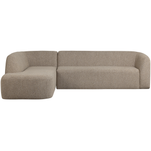 WOOOD hoekbank links Sloping – Chenille – Naturel – 77x274x225 WOOOD hoekbank links Sloping – Chenille – Naturel – 77x274x225