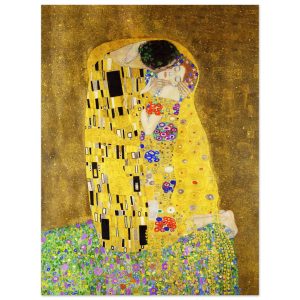 Artfulprints Poster Gustav Klimt – The kiss – 30×40 cm – Geel Artfulprints Poster Gustav Klimt – The kiss – 30×40 cm – Geel