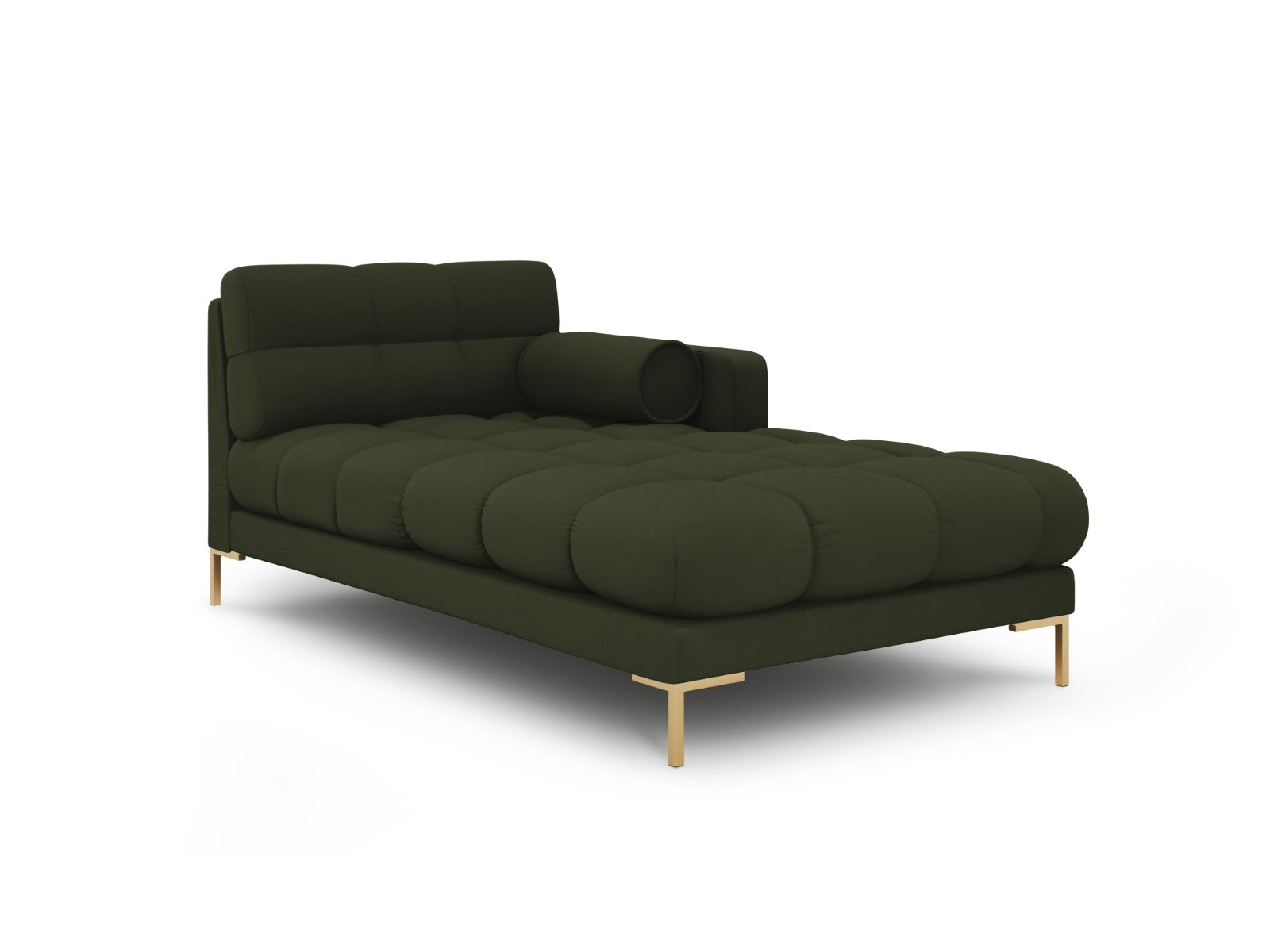 Cosmopolitan Design rechter chaise longue Bali structurele stof, groen
