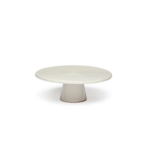 Dutchdeluxes Taartplateau Keramiek basis wit 20cm diameter Dutchdeluxes Taartplateau Keramiek basis wit 20cm diameter