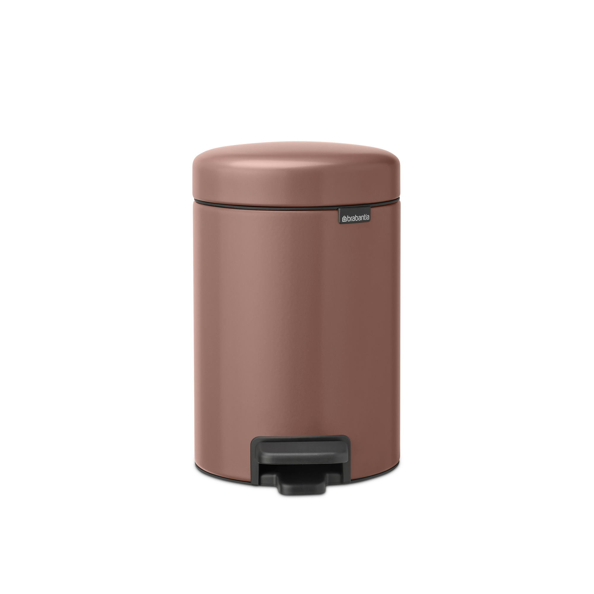 Brabantia NewIcon Pedaalemmer, 3 liter, kunststof binnenemmer - Satin