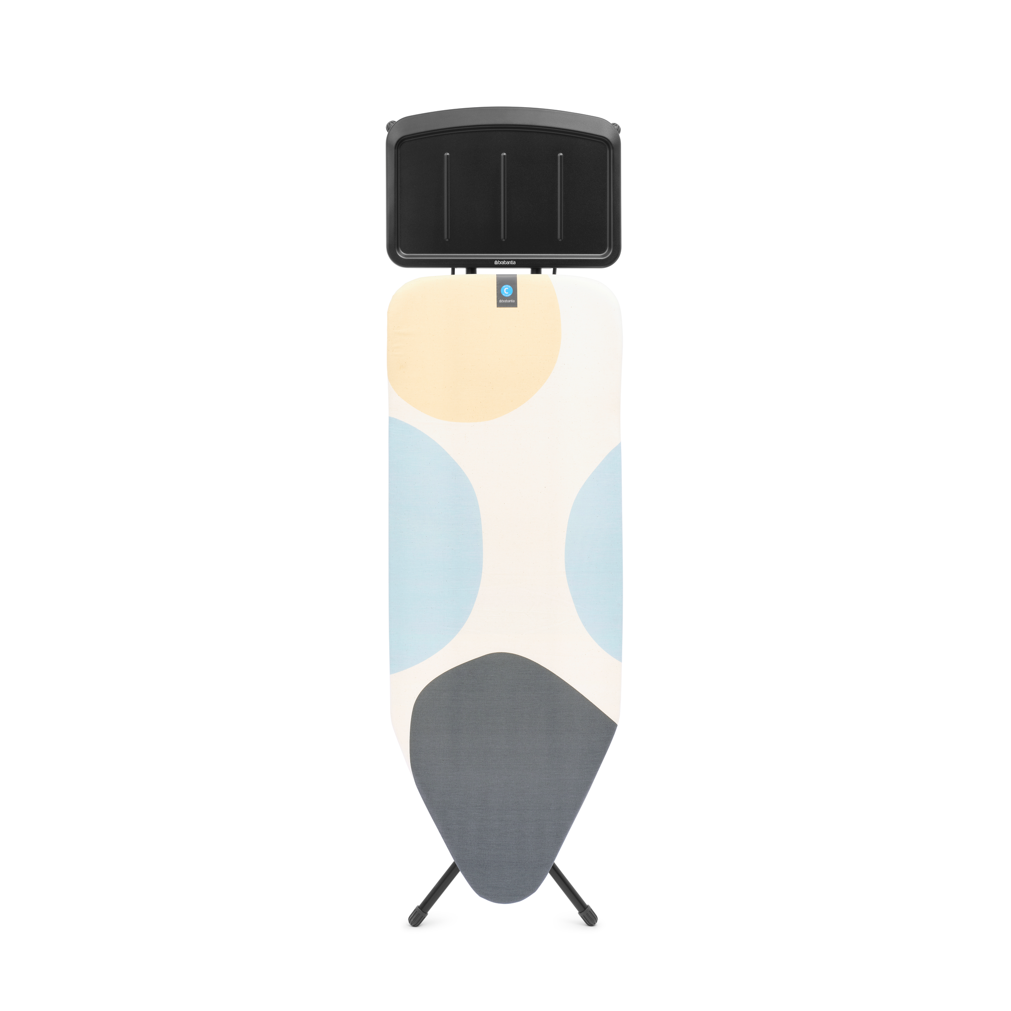 Brabantia Strijkplank C, 124x45 cm, solide stoomunithouder 134722 - Sp