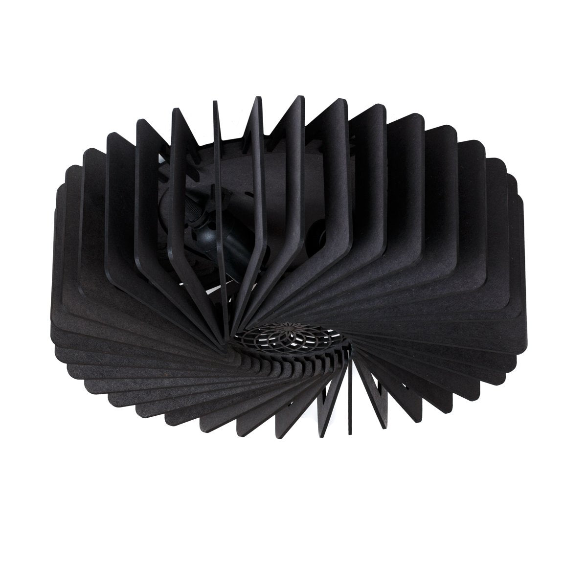 Blij Design plafondlamp Edge - 2 lichts - 36 x 13 cm - zwart