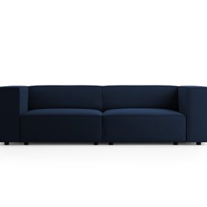 Cosmopolitan Design Bank Arendal 3-zits, flueel, koningsblauw – 102×20 Cosmopolitan Design Bank Arendal 3-zits, flueel, koningsblauw – 102×20