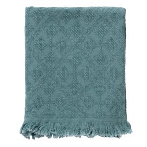 BELLE – plaid 130×180 cm – 100% katoen – geweven patroon – Sagebrush G BELLE – plaid 130×180 cm – 100% katoen – geweven patroon – Sagebrush G