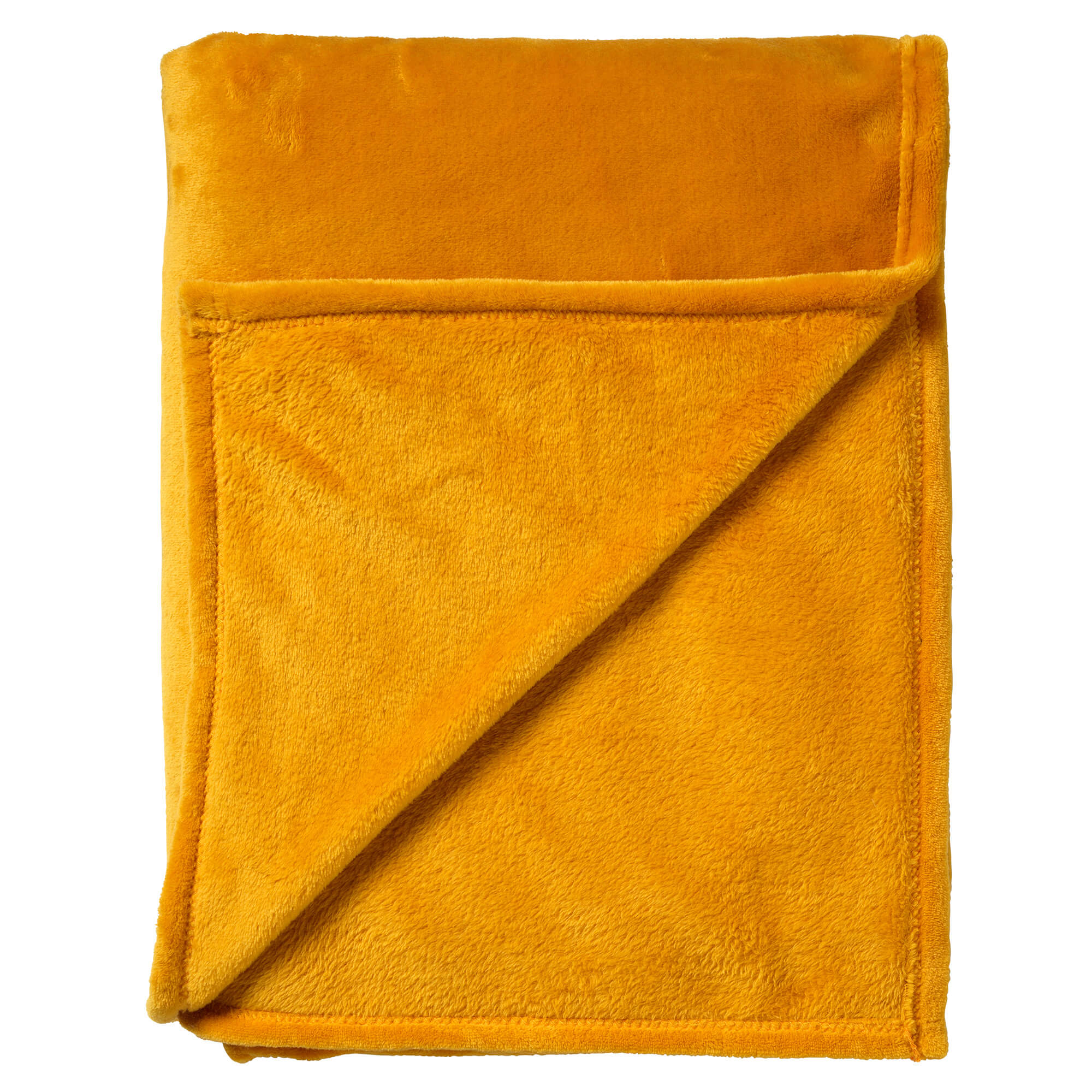 BILLY - Plaid 150x200 cm - flannel fleece - superzacht - Golden Glow -