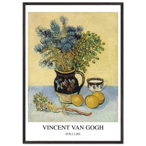Artfulprints Poster met Lijst Vincent van Gogh – Still life – 70×100 c Artfulprints Poster met Lijst Vincent van Gogh – Still life – 70×100 c