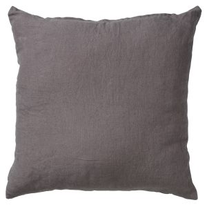 LINN – Kussenhoes 45×45 cm – 100% linnen – effen kleur – Charcoal Gray LINN – Kussenhoes 45×45 cm – 100% linnen – effen kleur – Charcoal Gray