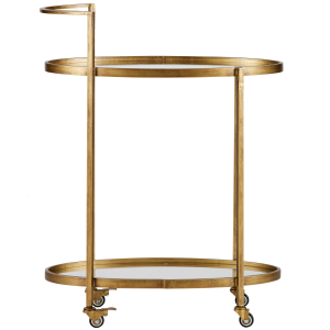 WOOOD trolley Push – Metaal – Antique Brass – 86x67x35 WOOOD trolley Push – Metaal – Antique Brass – 86x67x35