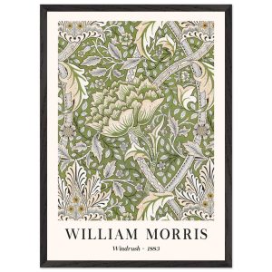 Artfulprints Poster met Lijst William Morris – Windrush 1883 – 50×70 c Artfulprints Poster met Lijst William Morris – Windrush 1883 – 50×70 c