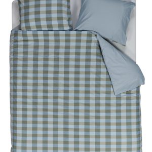 Beddinghouse Dekbedovertrek Marre – 200 x 200/220 cm – Blauw Groen Beddinghouse Dekbedovertrek Marre – 200 x 200/220 cm – Blauw Groen