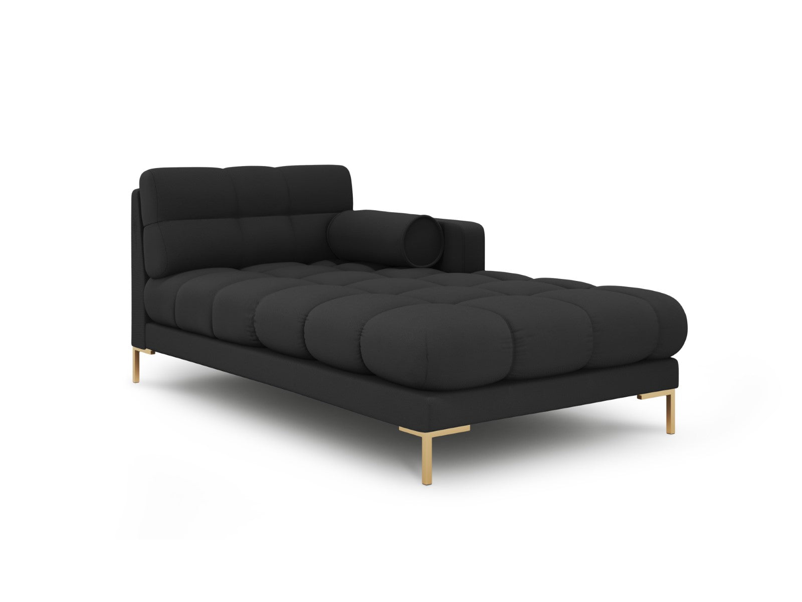 Cosmopolitan Design rechter chaise longue Bali structurele stof, donke