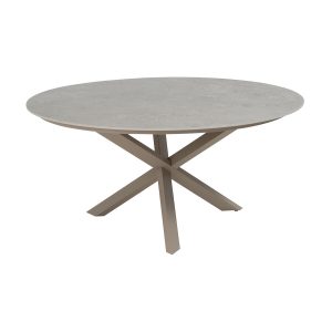 4 Seasons tuintafel Prado Ø160×75 cm- ceramic sabbia – latte 4 Seasons tuintafel Prado Ø160×75 cm- ceramic sabbia – latte