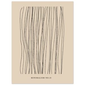 Artfulprints Abstract – Minimalism poster 30×40 cm Artfulprints Abstract – Minimalism poster 30×40 cm
