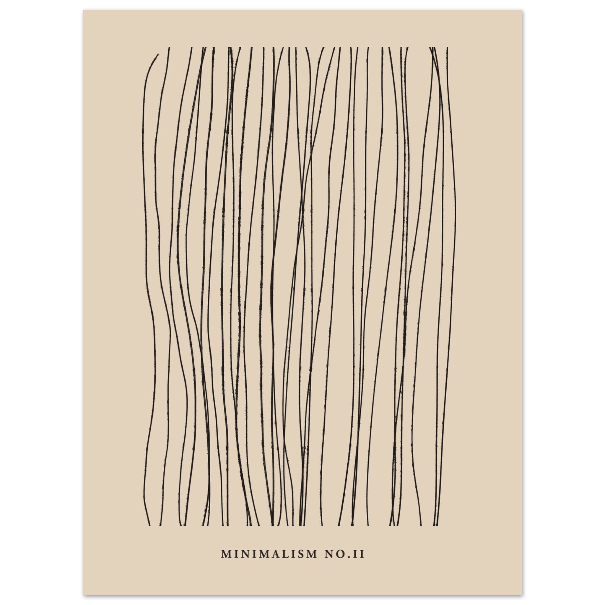 Artfulprints Abstract - Minimalism poster 30x40 cm