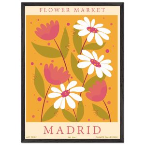 Artfulprints Poster met Lijst American flamingo – 50×70 cm – Roze Artfulprints Poster met Lijst American flamingo – 50×70 cm – Roze