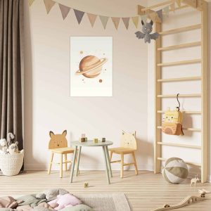Artfulprints Poster Droomplaneet – 70×100 cm – Bruin Artfulprints Poster Droomplaneet – 70×100 cm – Bruin